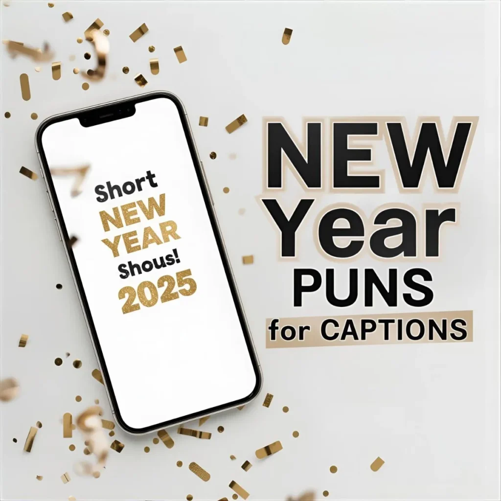 š§  8. Short New Year Puns for Captions