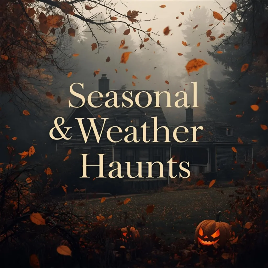 8. Seasonal & Weather Haunts 🍂