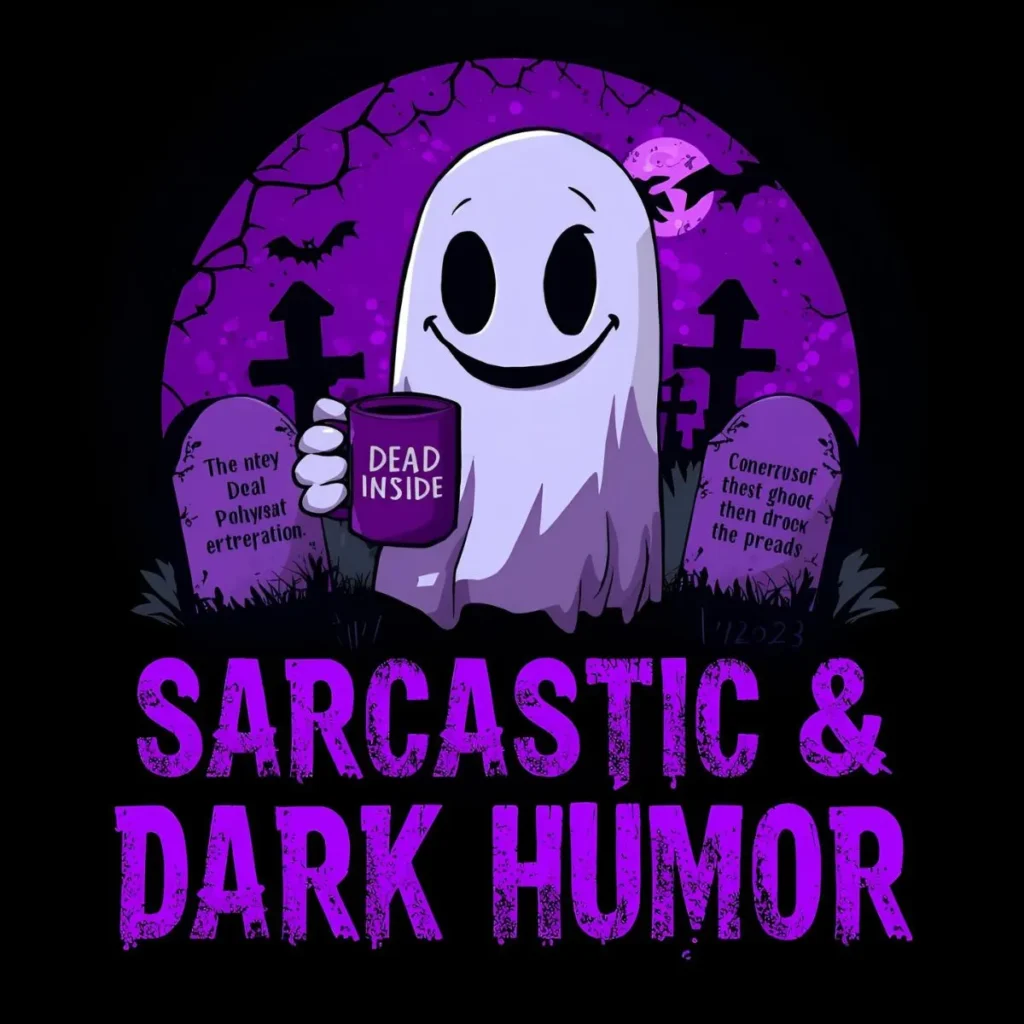 10. Sarcastic & Dark Humor 🖤
