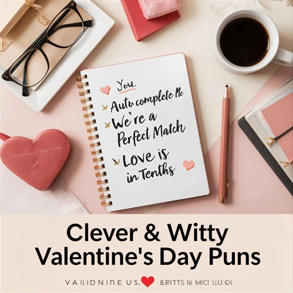 🧠 6. Clever & Witty Valentine Day Puns 🧐