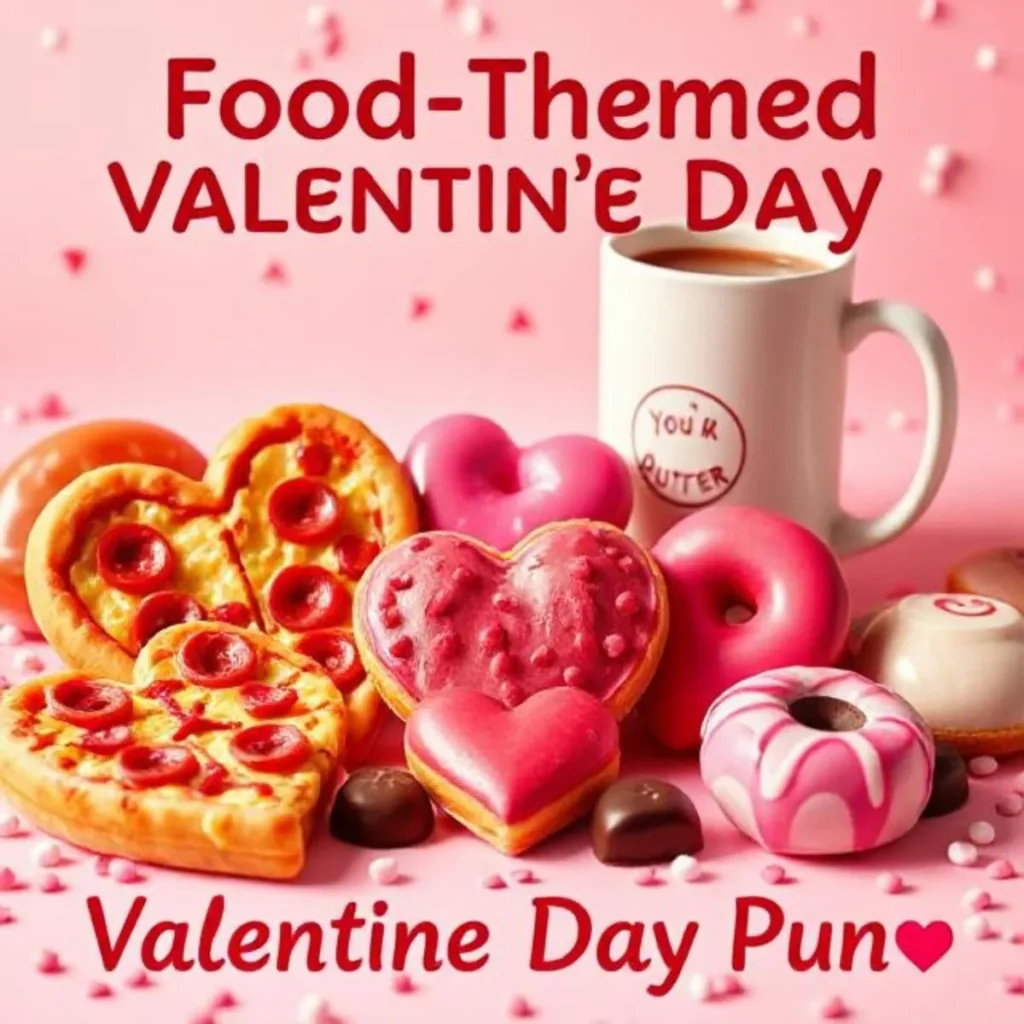 🍫 7. Food-Themed Valentine Day Puns 🍔