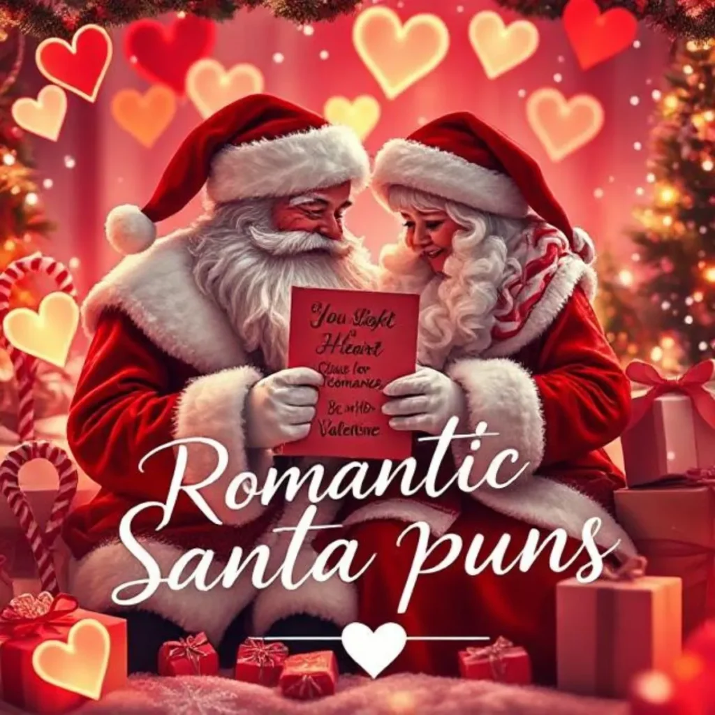 Romantic Santa Puns 