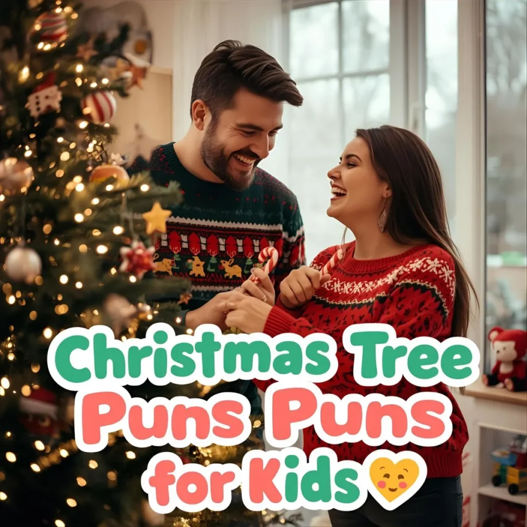  Christmas Tree Puns for Kids 