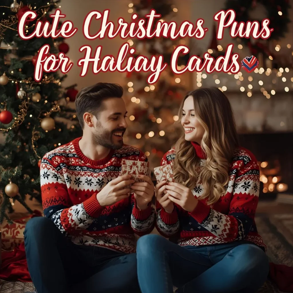 Cute Christmas Tree Puns for Holiday Cards 