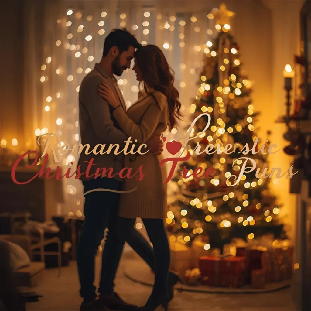 Romantic Christmas Tree Puns 