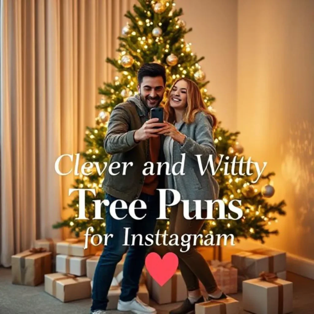Clever and Witty Tree Puns for Instagram 