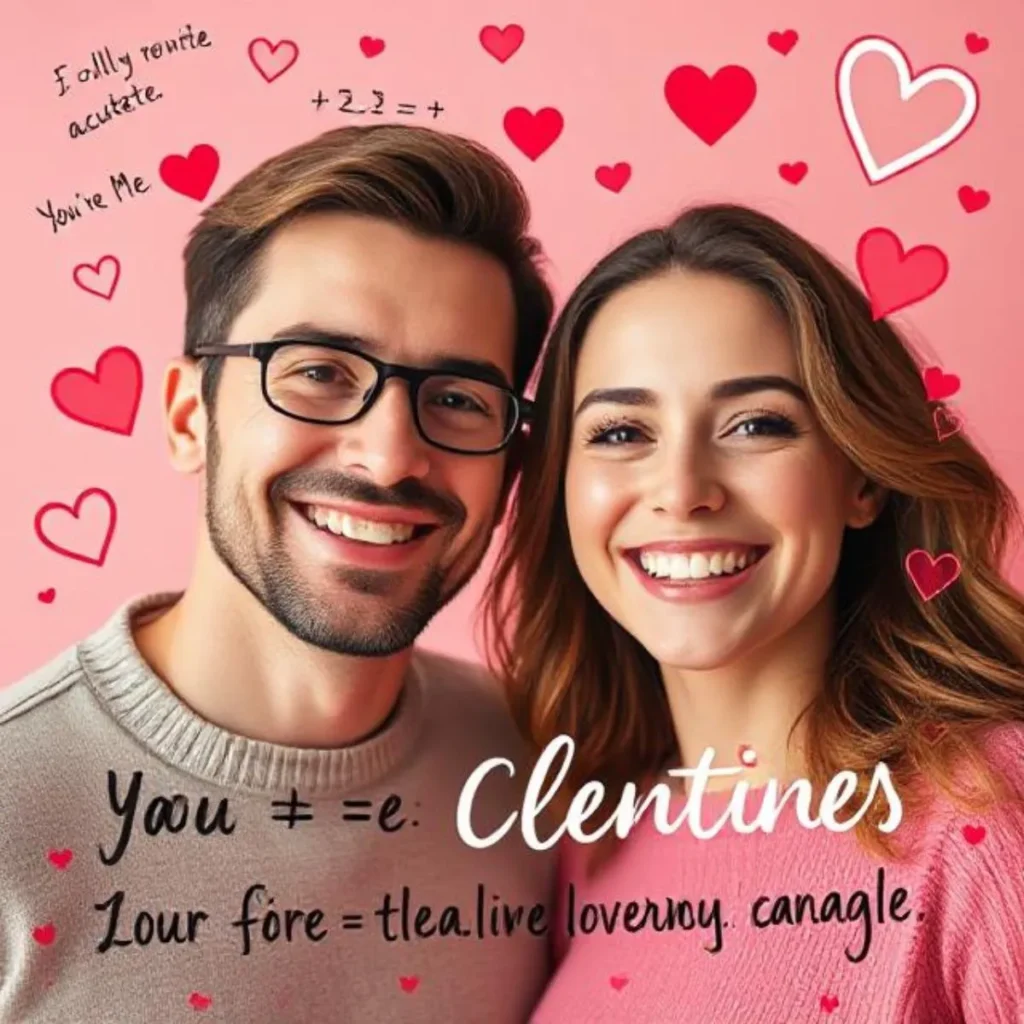 Flirty Math Valentines Puns 