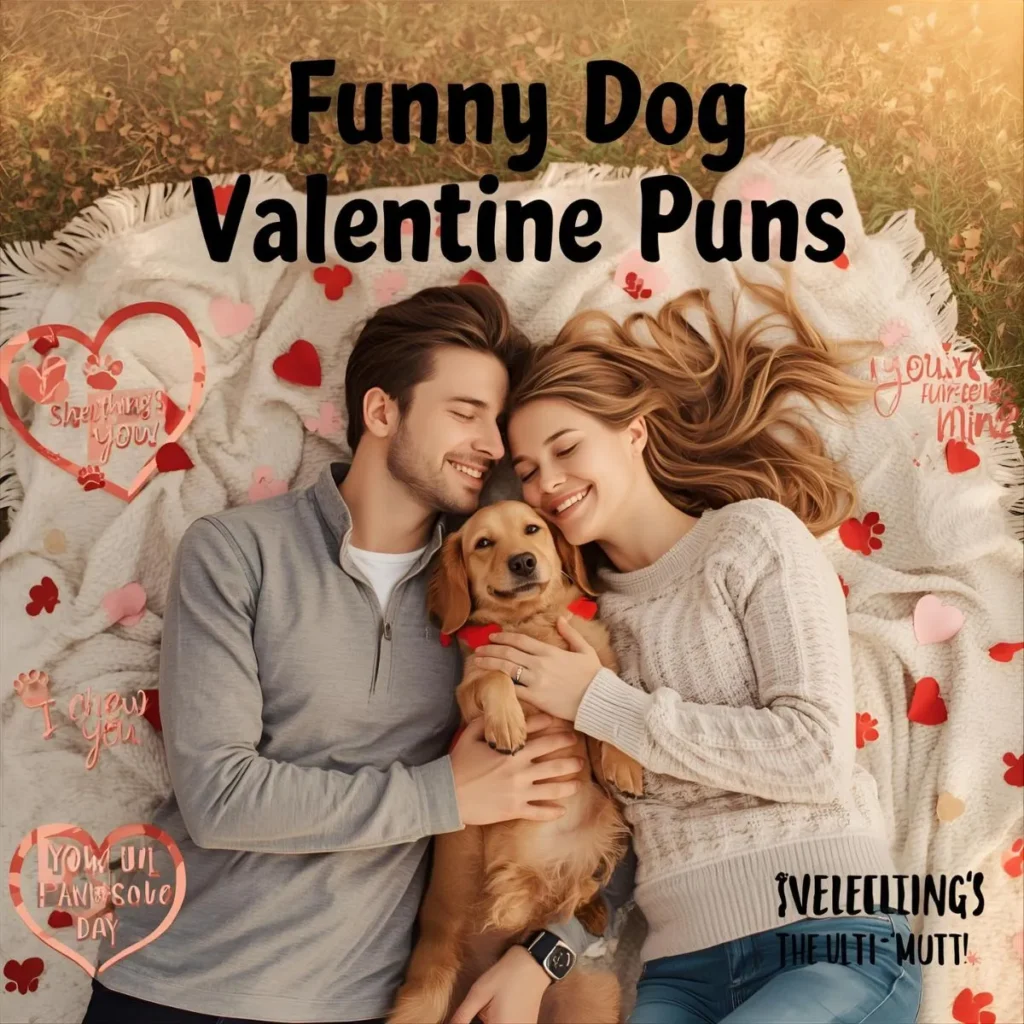 Funny Dog Valentine Puns