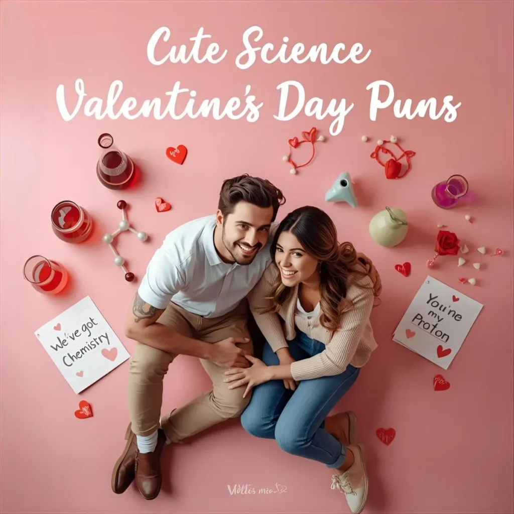 Cute Science Valentines Day Puns