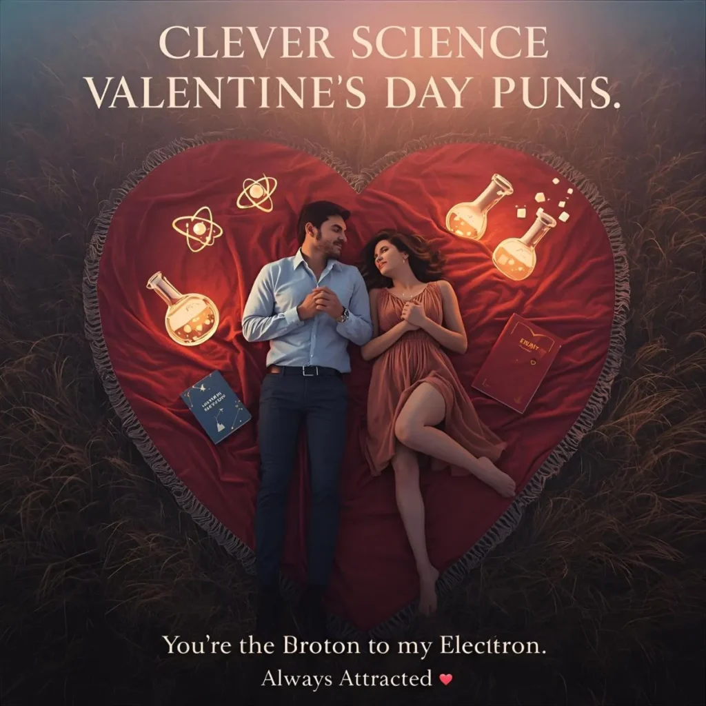 Clever Science Valentines Day Puns