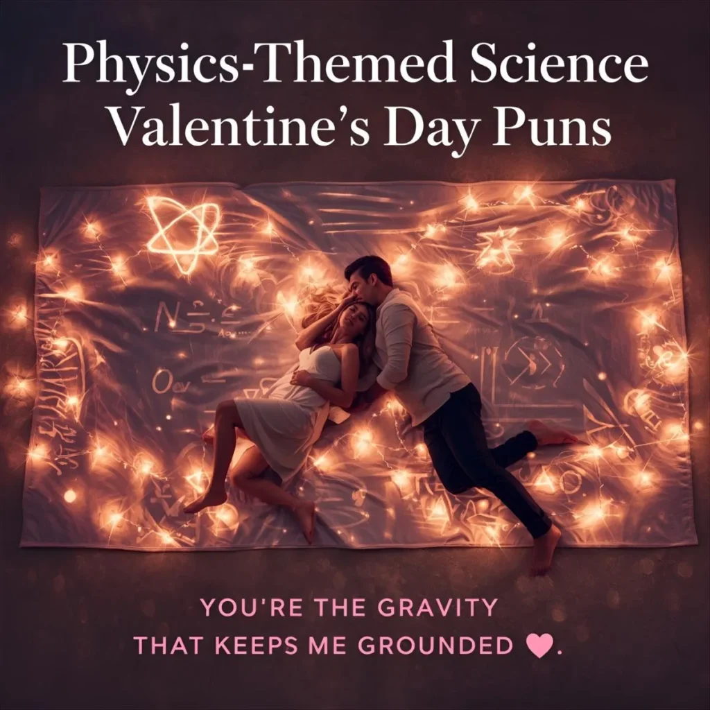 Physics-Themed Science Valentines Day Puns