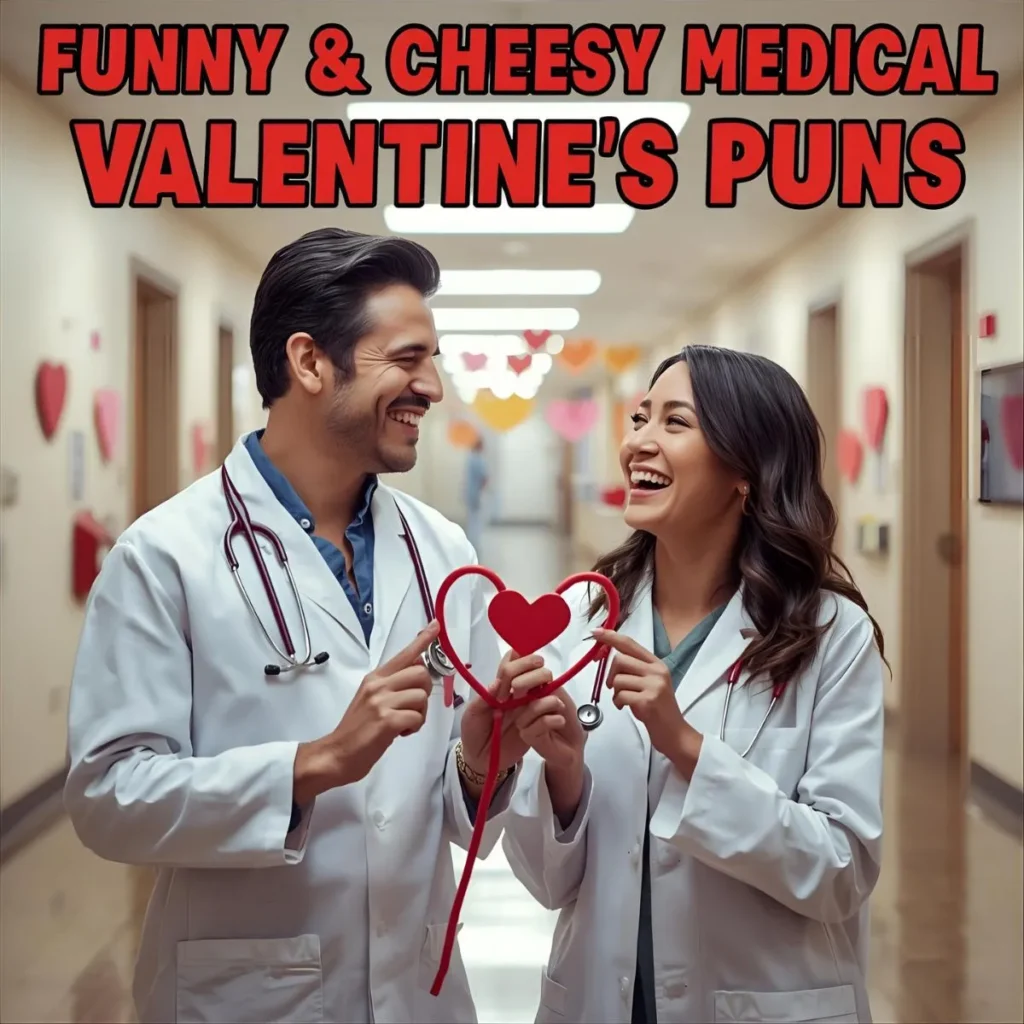  Funny & Cheesy Medical Valentines Puns