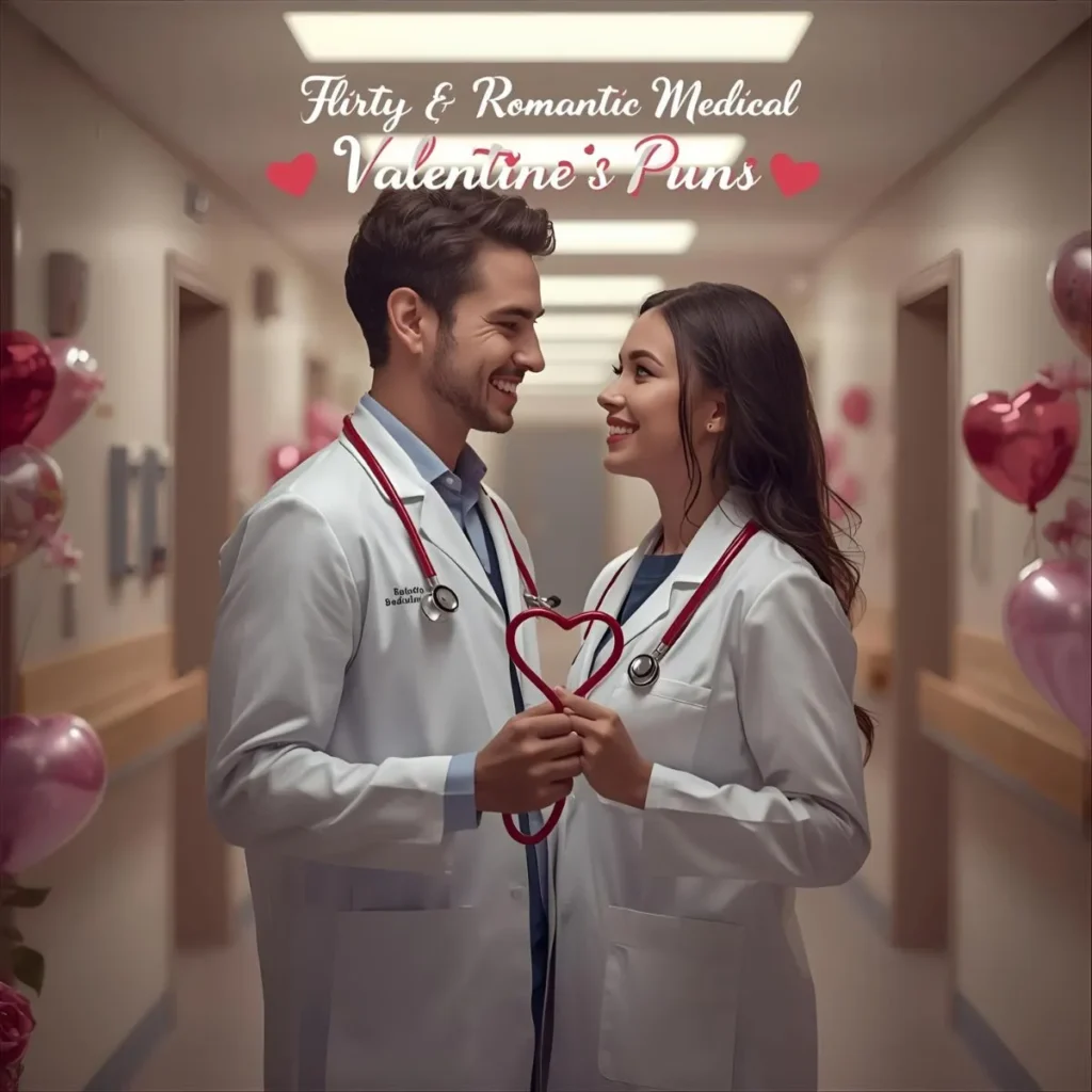 Flirty & Romantic Medical Valentines Puns