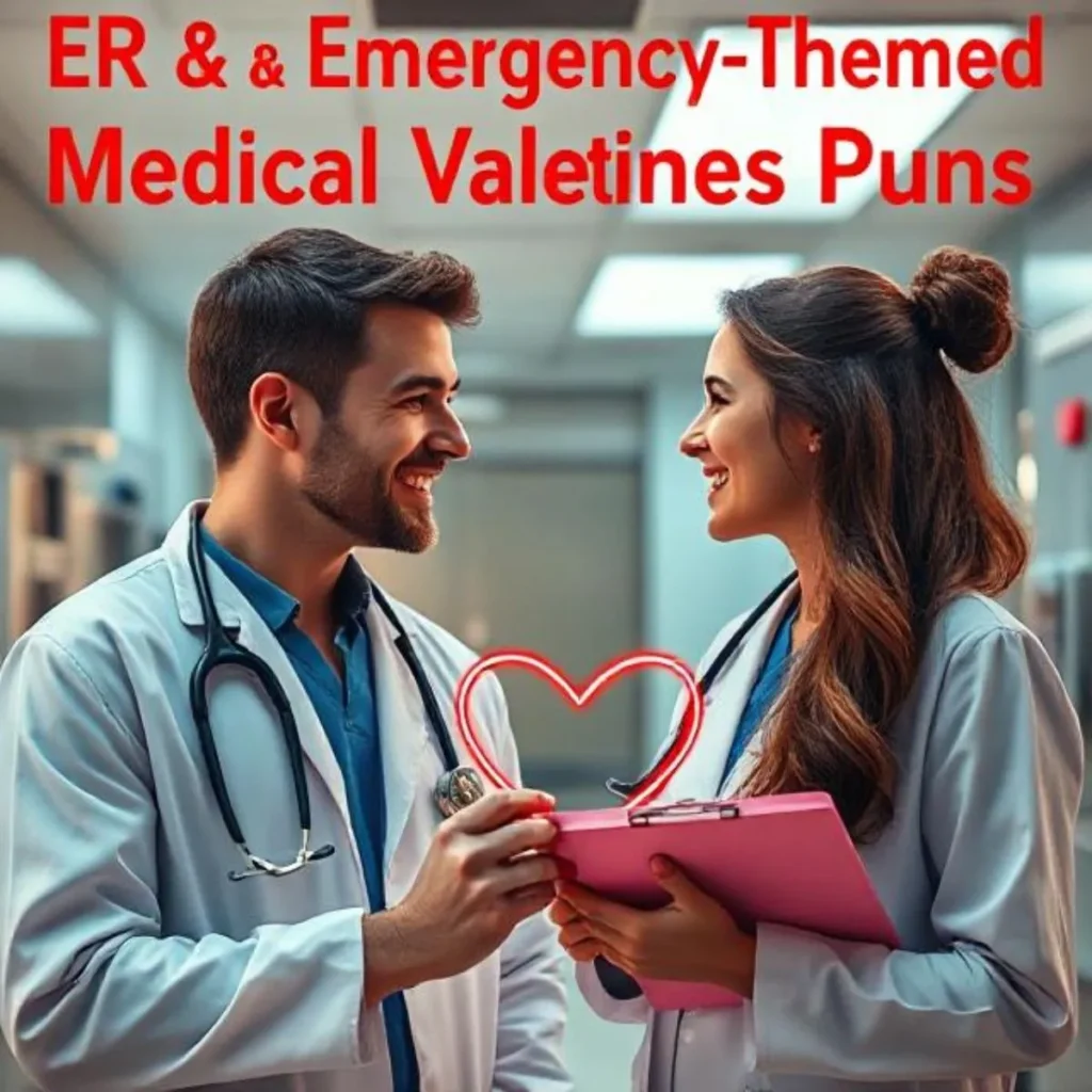  ER & Emergency-Themed Medical Valentines Puns