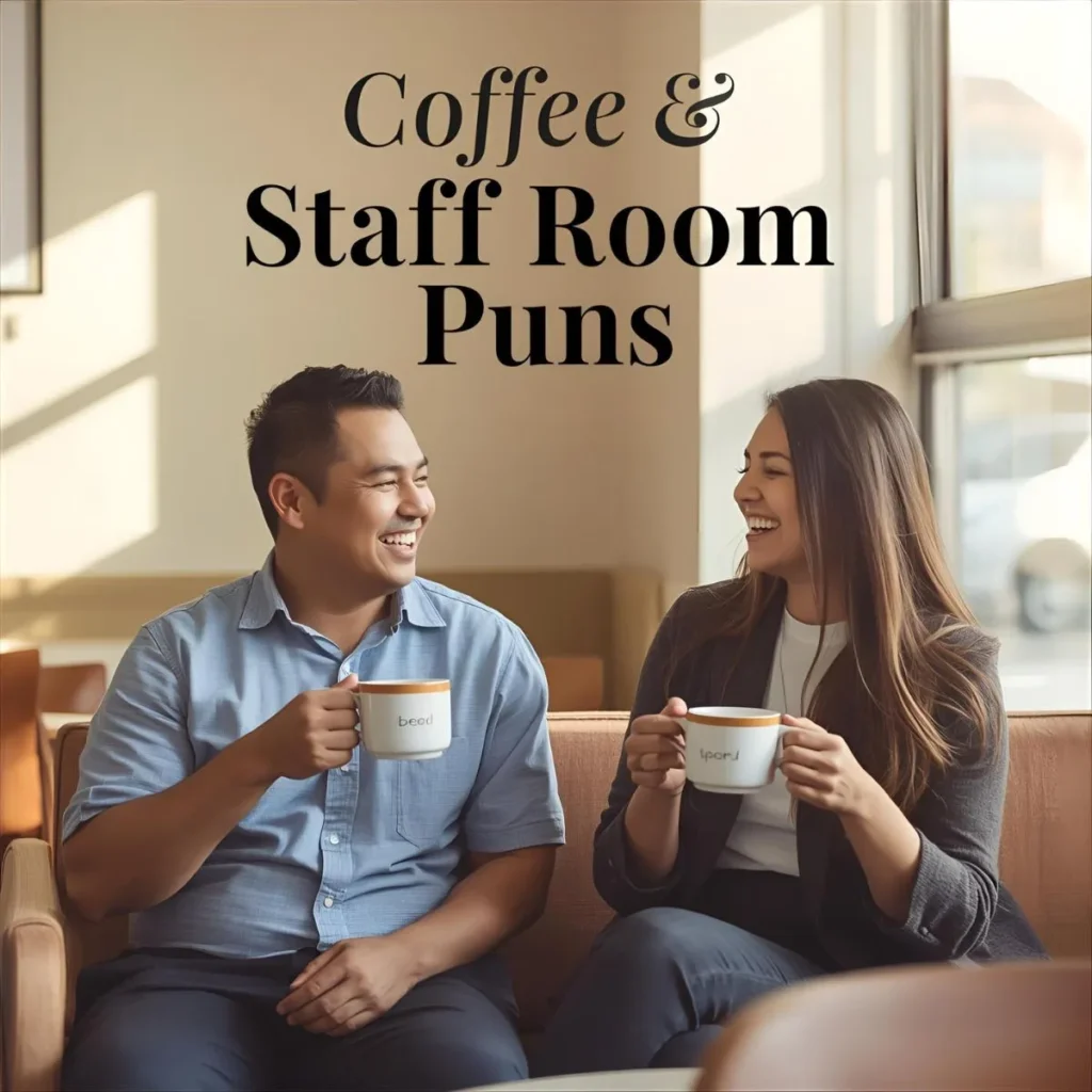 Coffee & Staff Room Puns