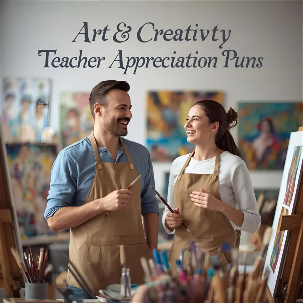 Art & Creativity Teacher Appreciation Puns