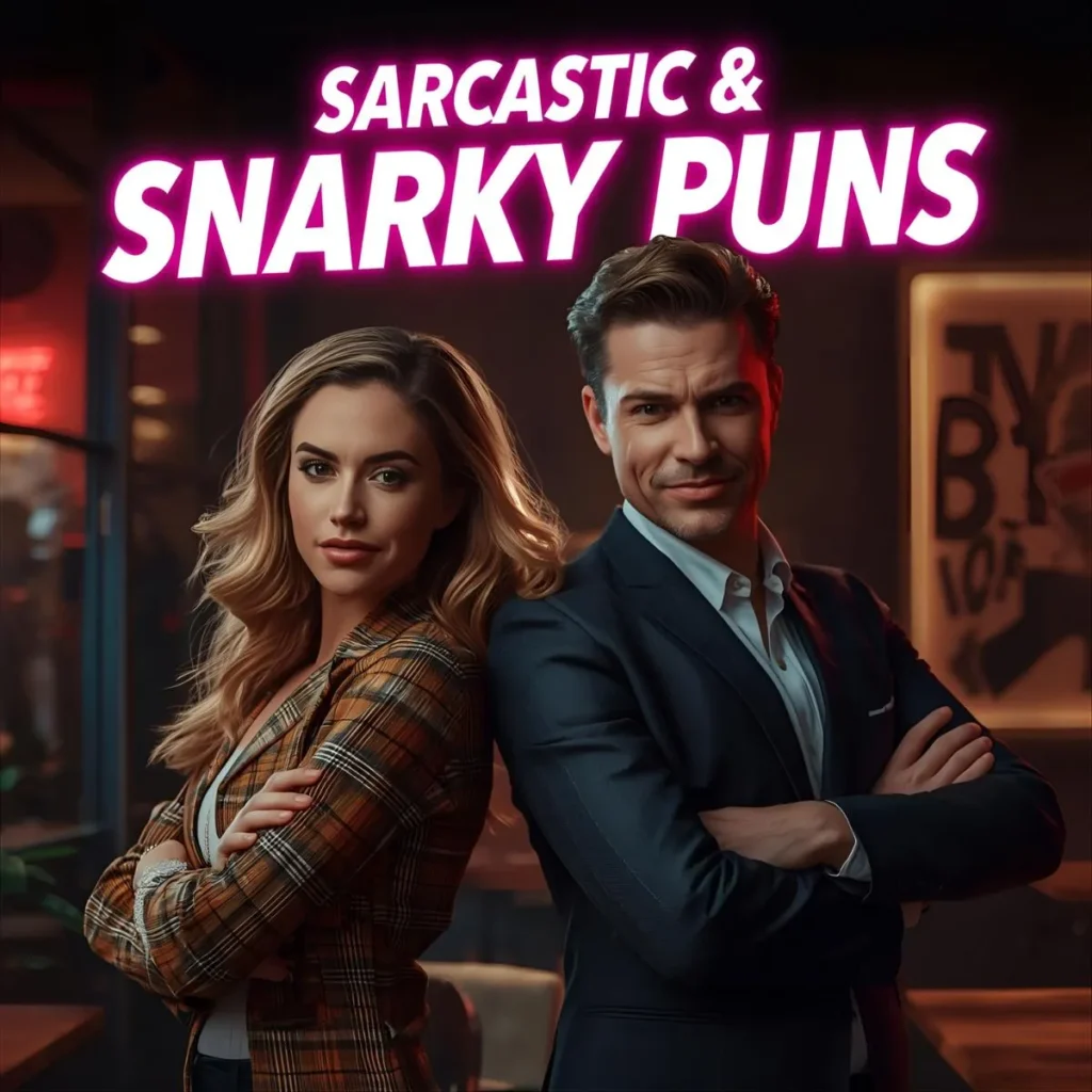 Sarcastic & Snarky Puns