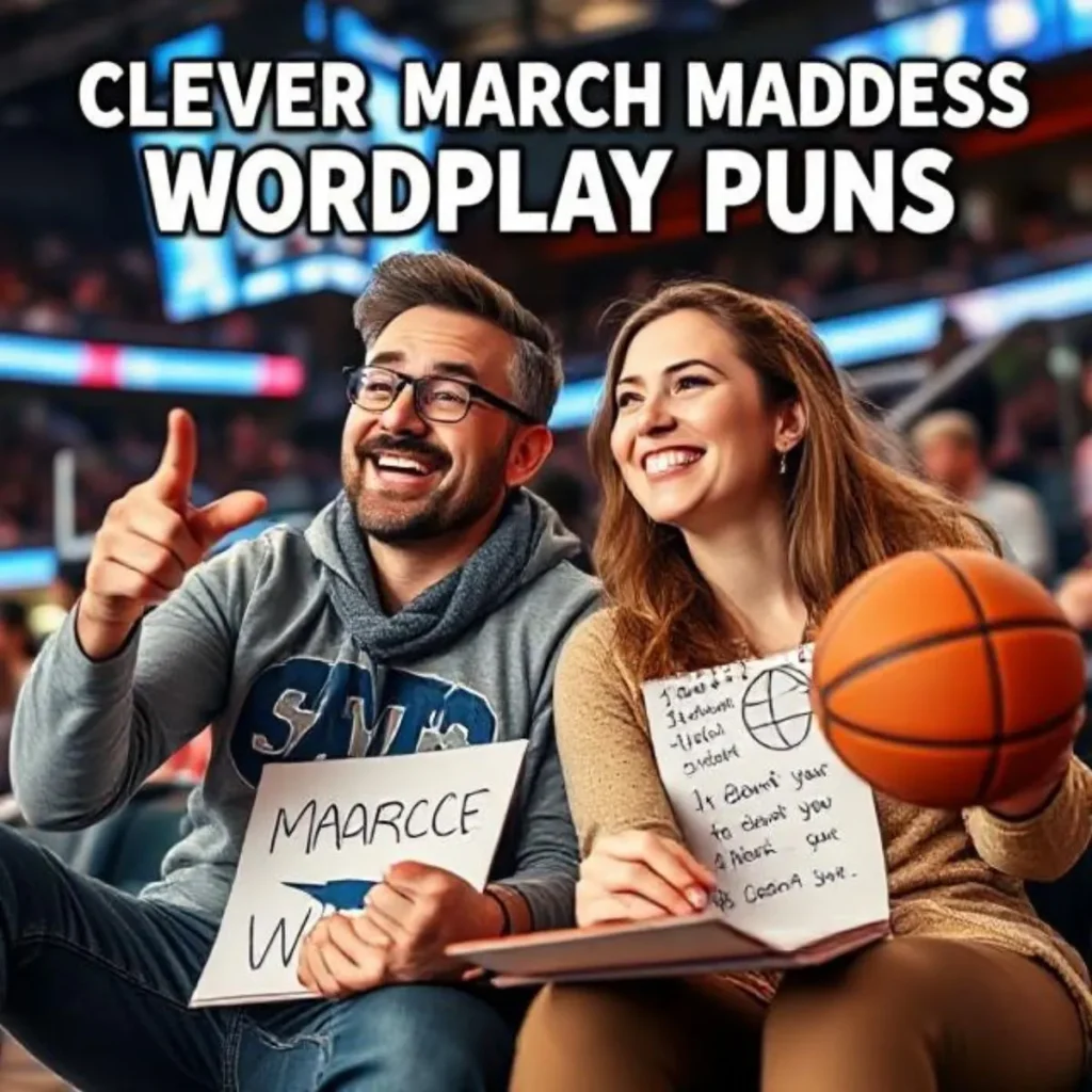 Clever March Madness Wordplay Puns