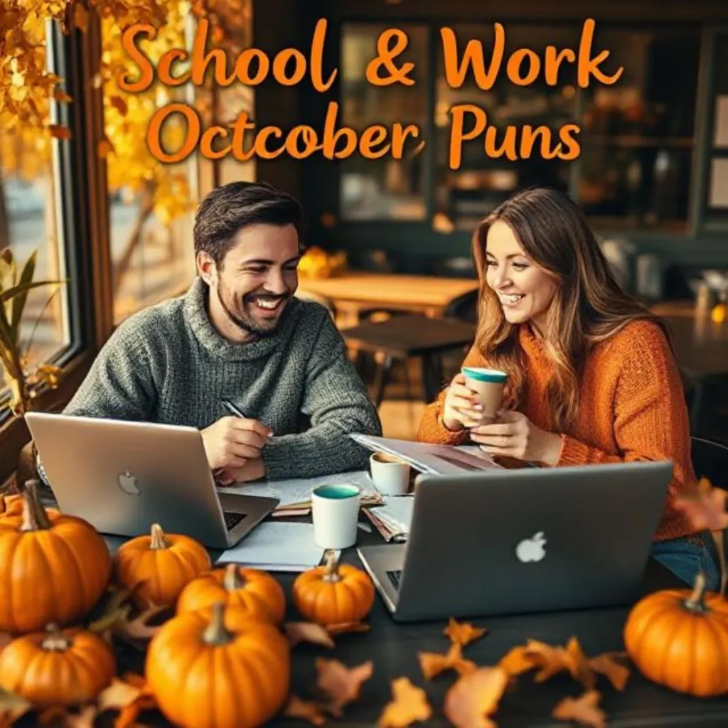 School & Work October Puns