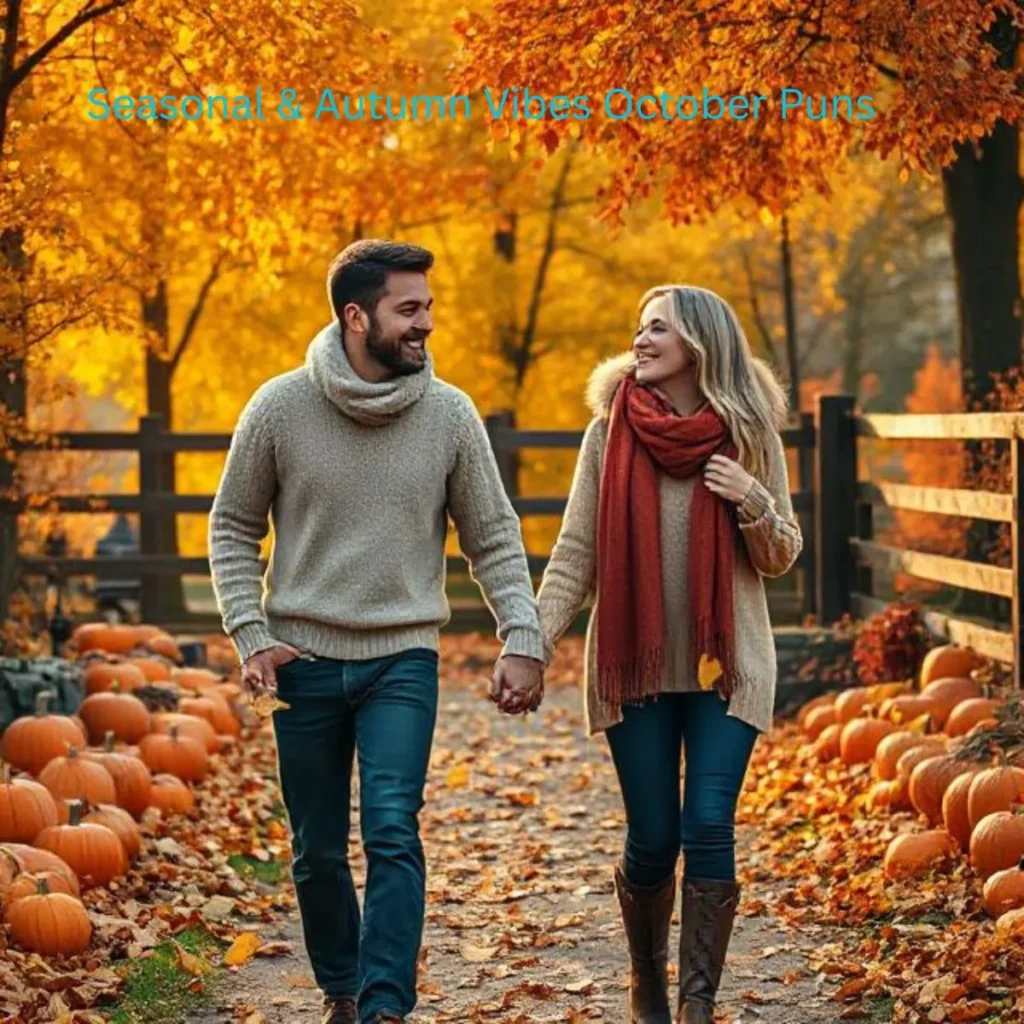 Seasonal & Autumn Vibes October Puns