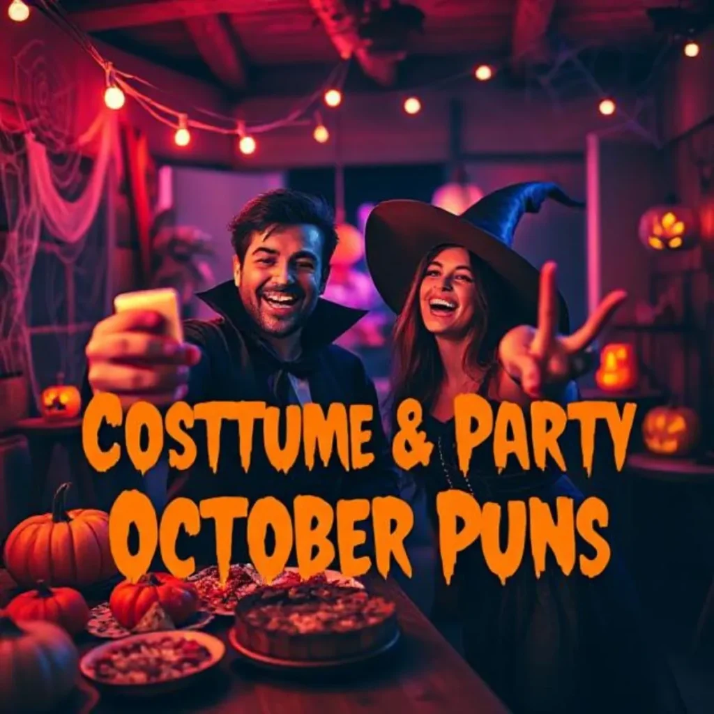 Costume & Party October Puns