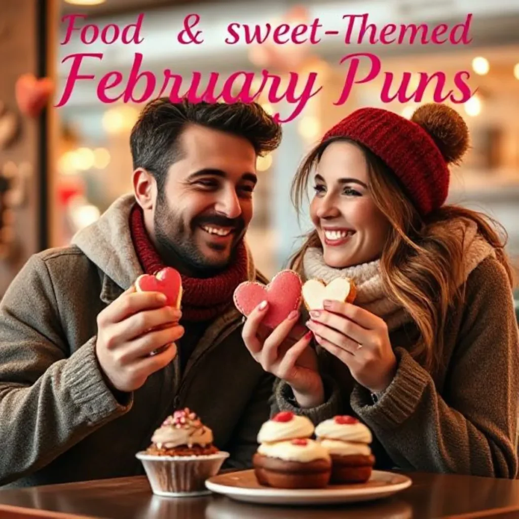 Food & Sweet-Themed February Puns