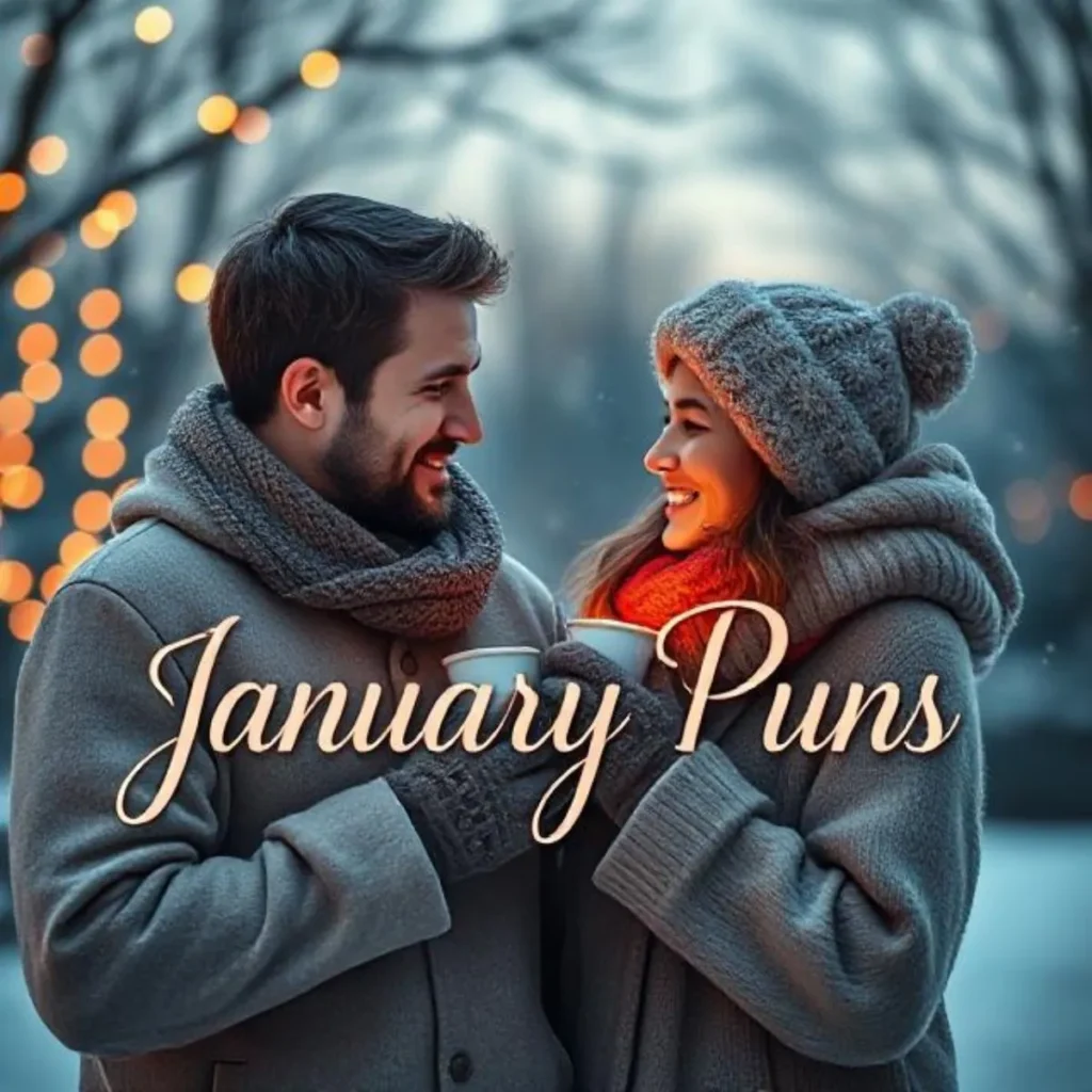 Romantic January Puns