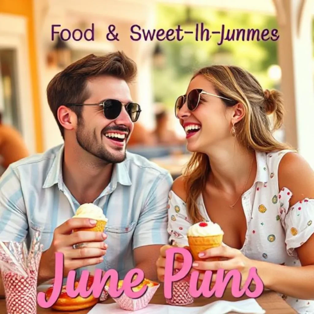 Food & Sweet-Themed June Puns
