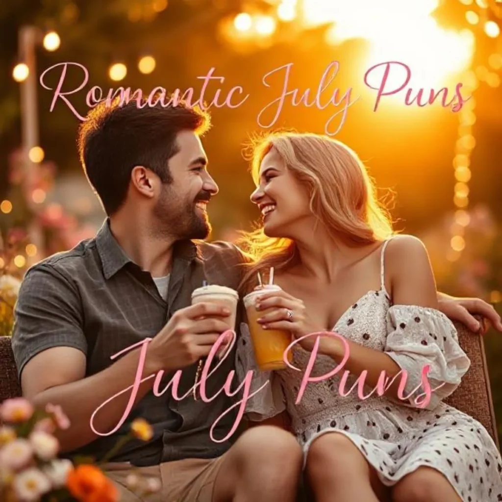 Romantic July Puns