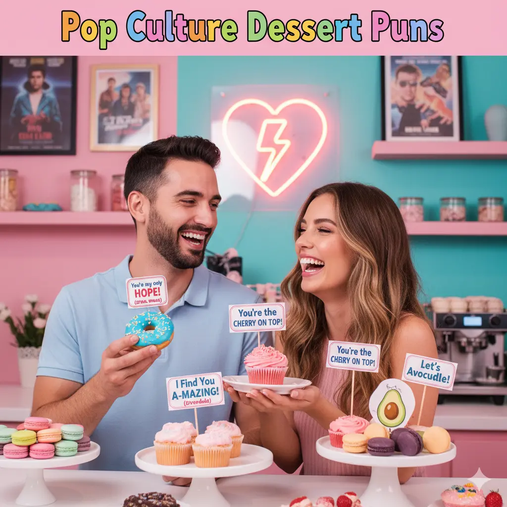 Pop Culture Dessert Puns