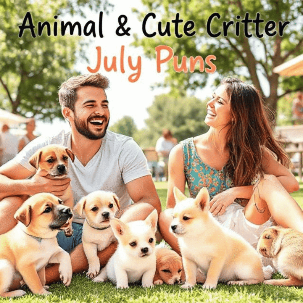 Animal & Cute Critter July Puns