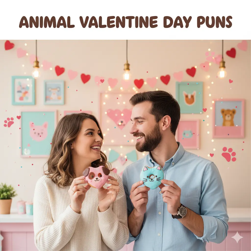 Animal Valentine Day Puns 