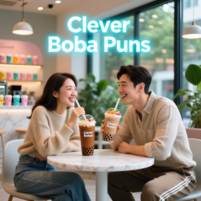 Clever Boba Puns