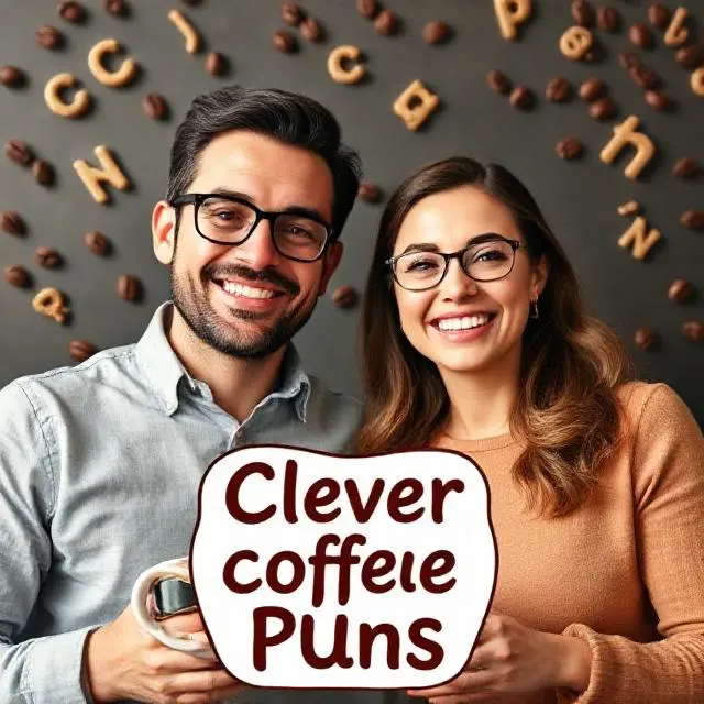 Clever Coffee Puns 