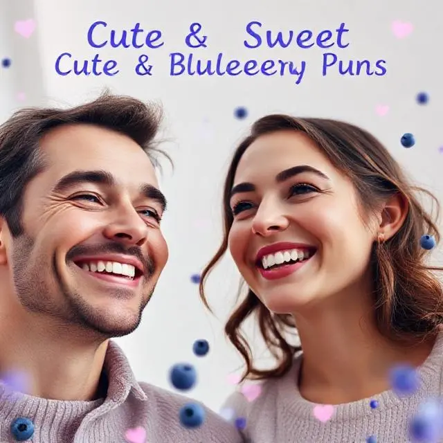 Cute & Sweet Blueberry Puns