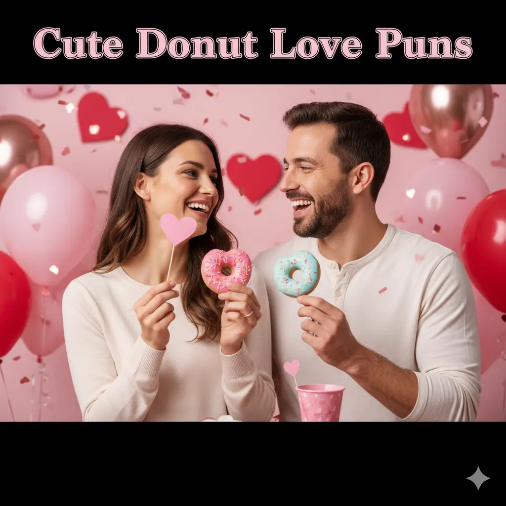 Cute Donut Love Puns