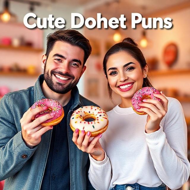 Cute Donuts Puns