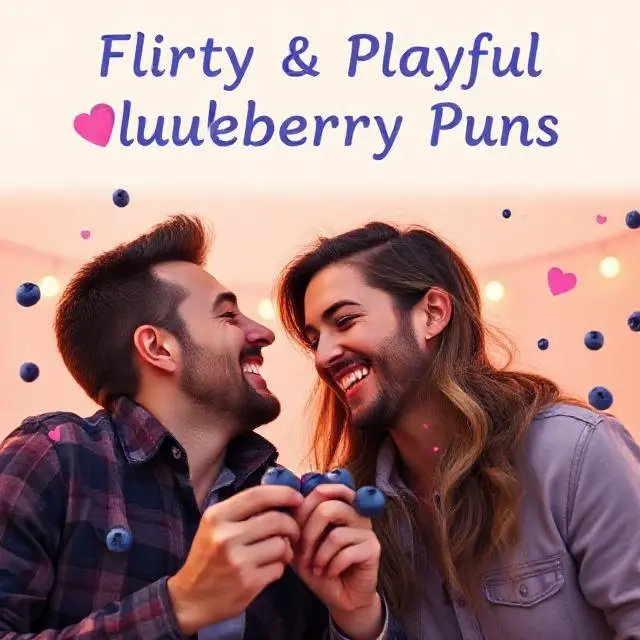 Flirty & Playful Blueberry Puns