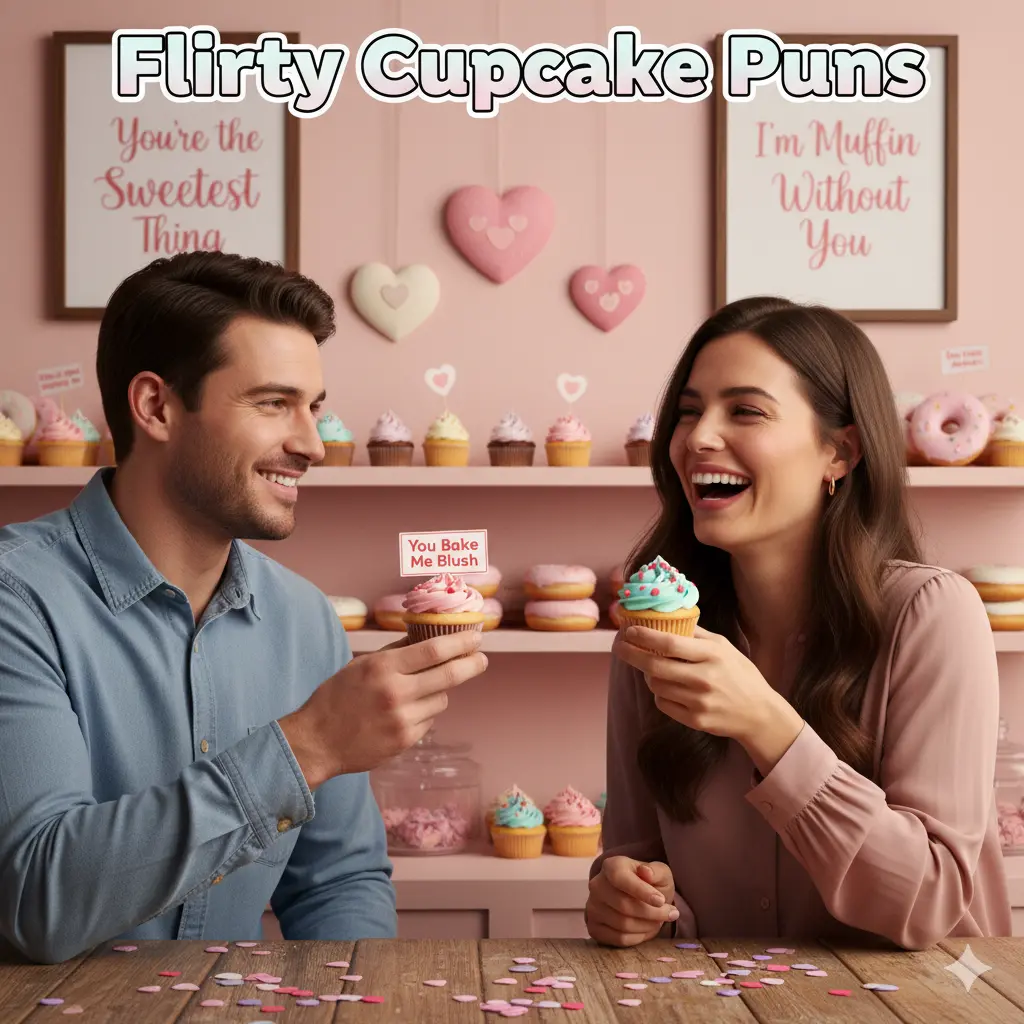 Flirty Cupcake Puns