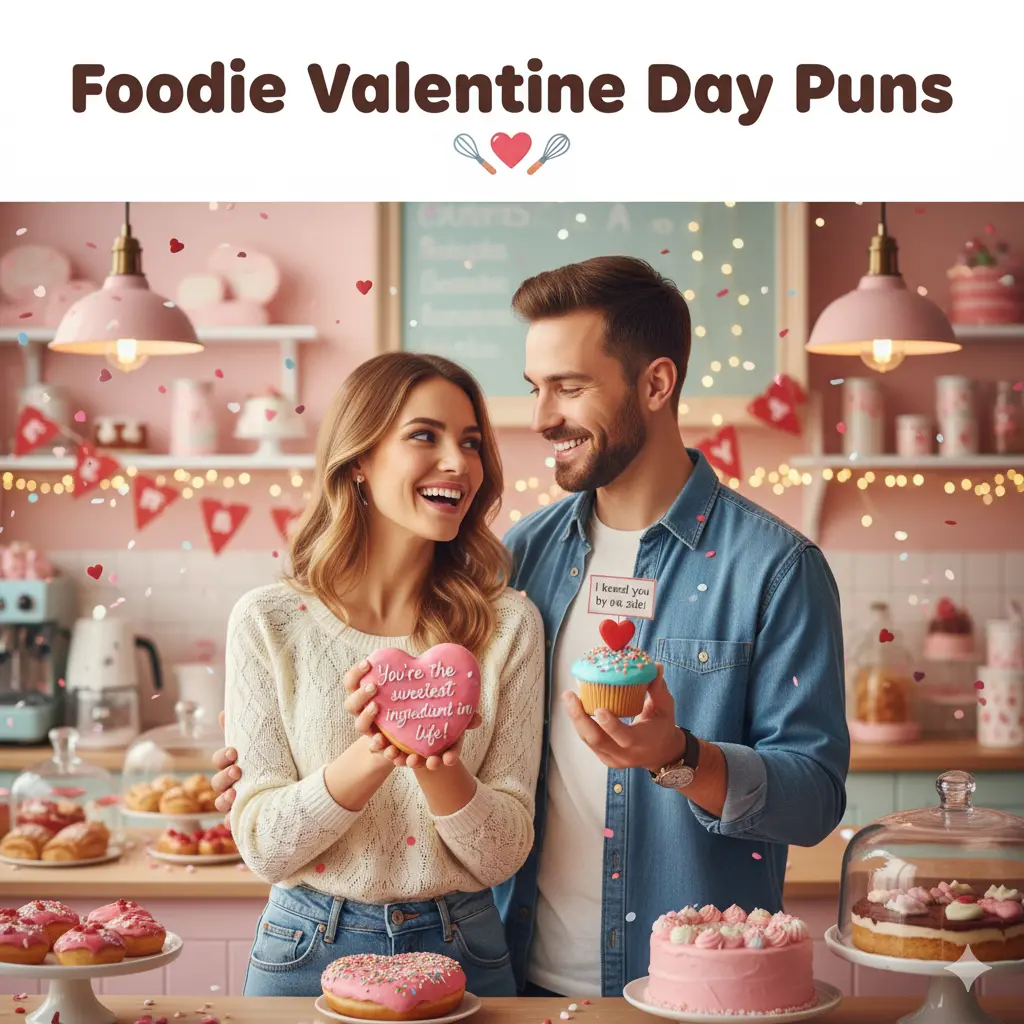 Foodie Valentine Day Puns 