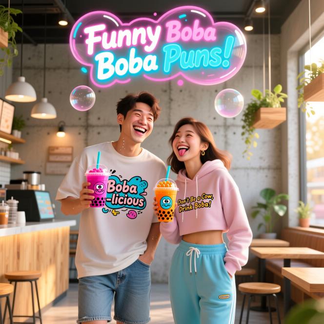 Funny Boba Puns