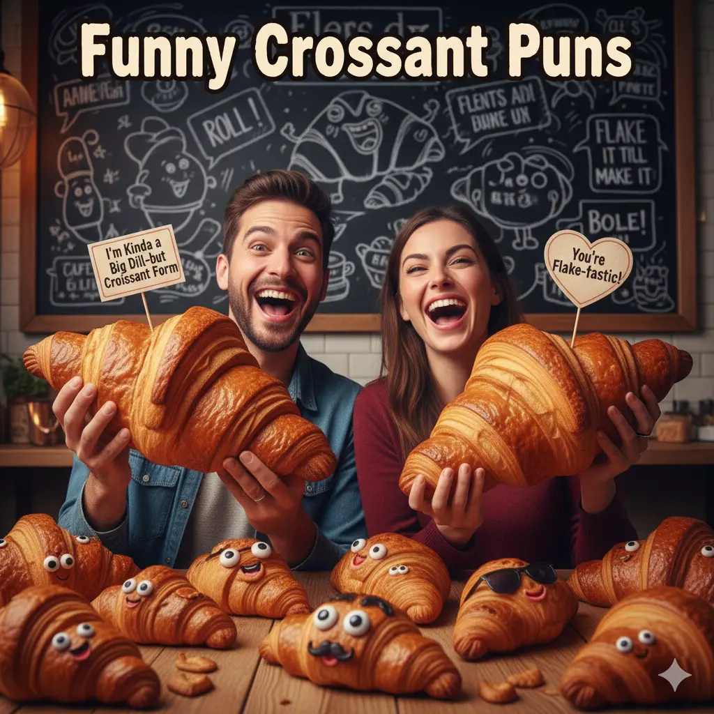 Funny Croissant Puns
