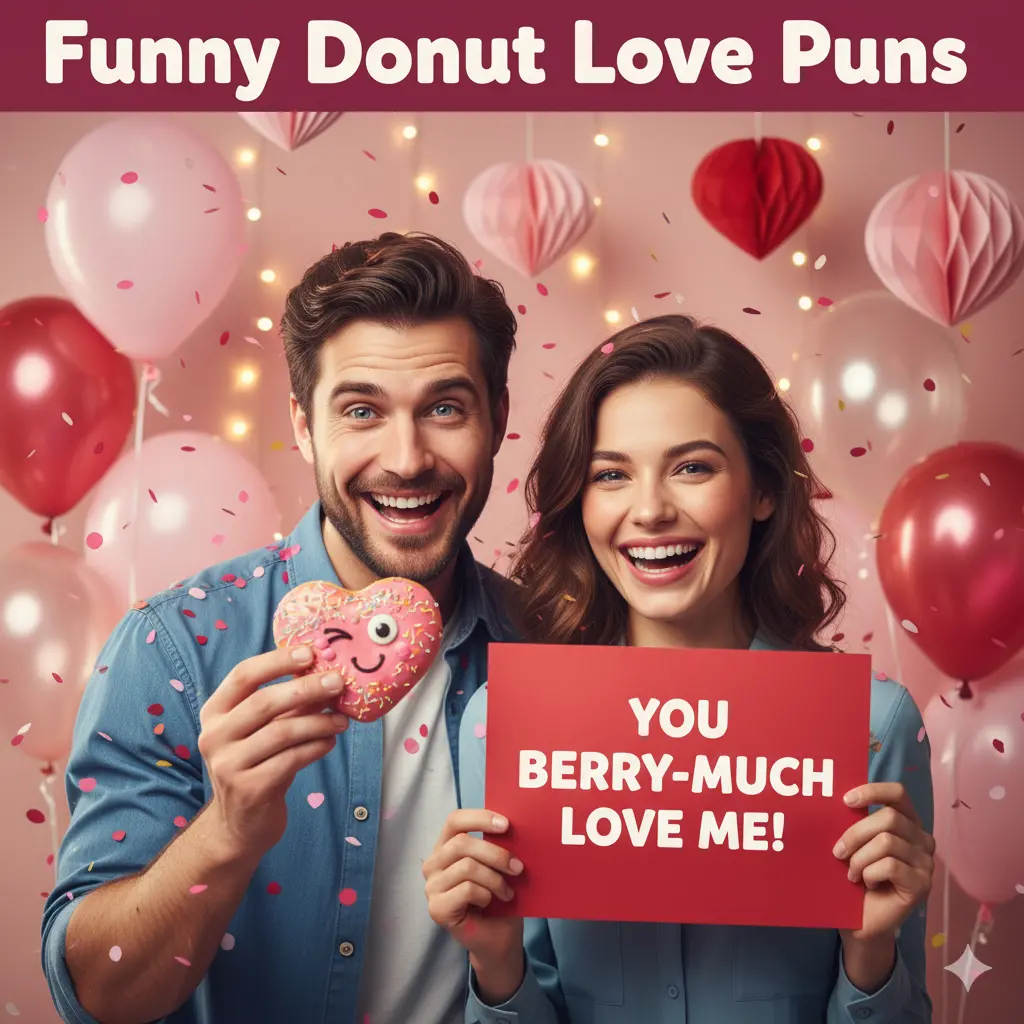 Funny Donut Love Puns