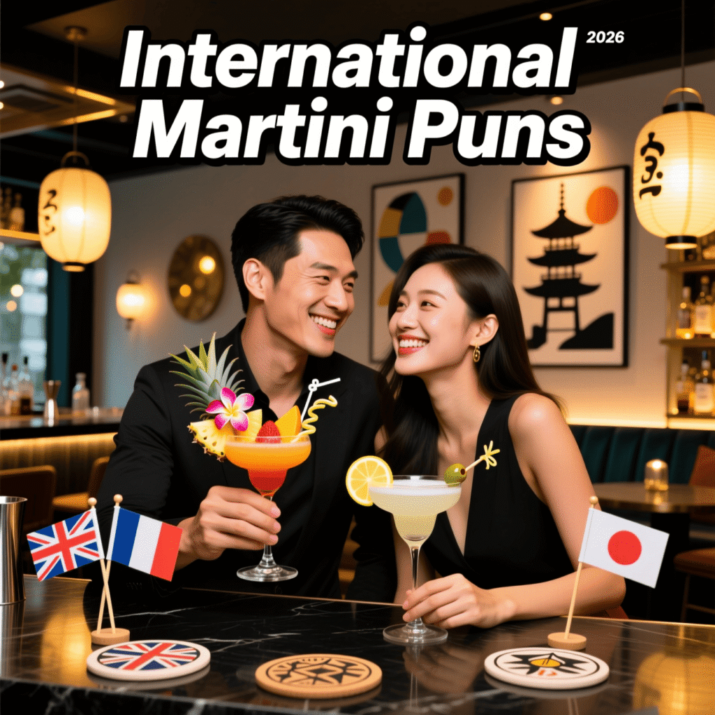 International Martini Puns 