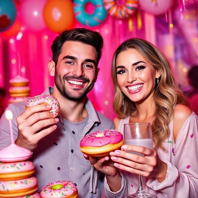 Party & Celebration Donuts Puns