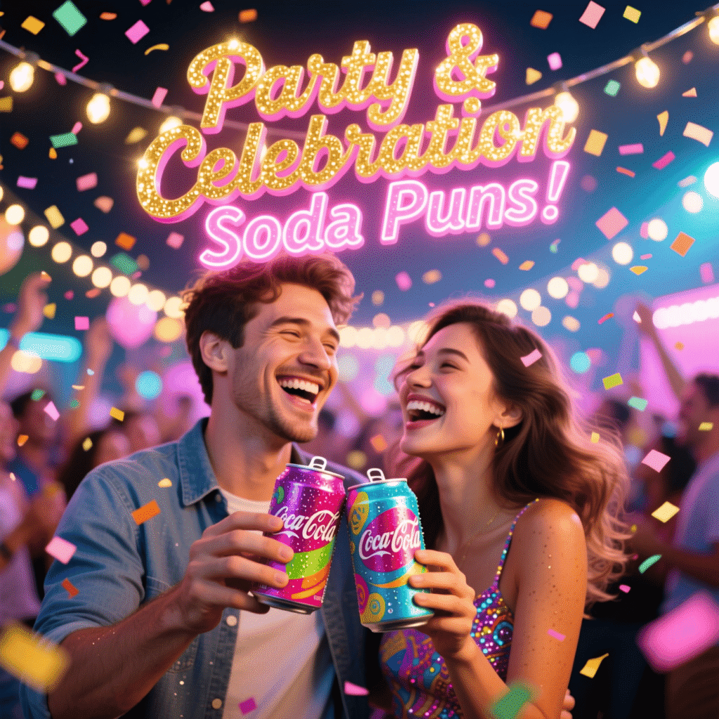 Party & Celebration Soda Puns