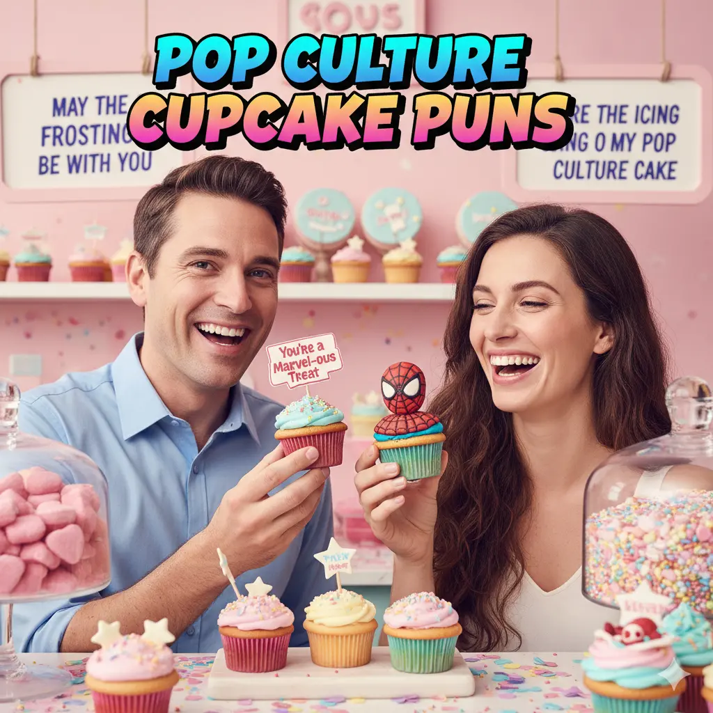 Pop Culture Cupcake Puns