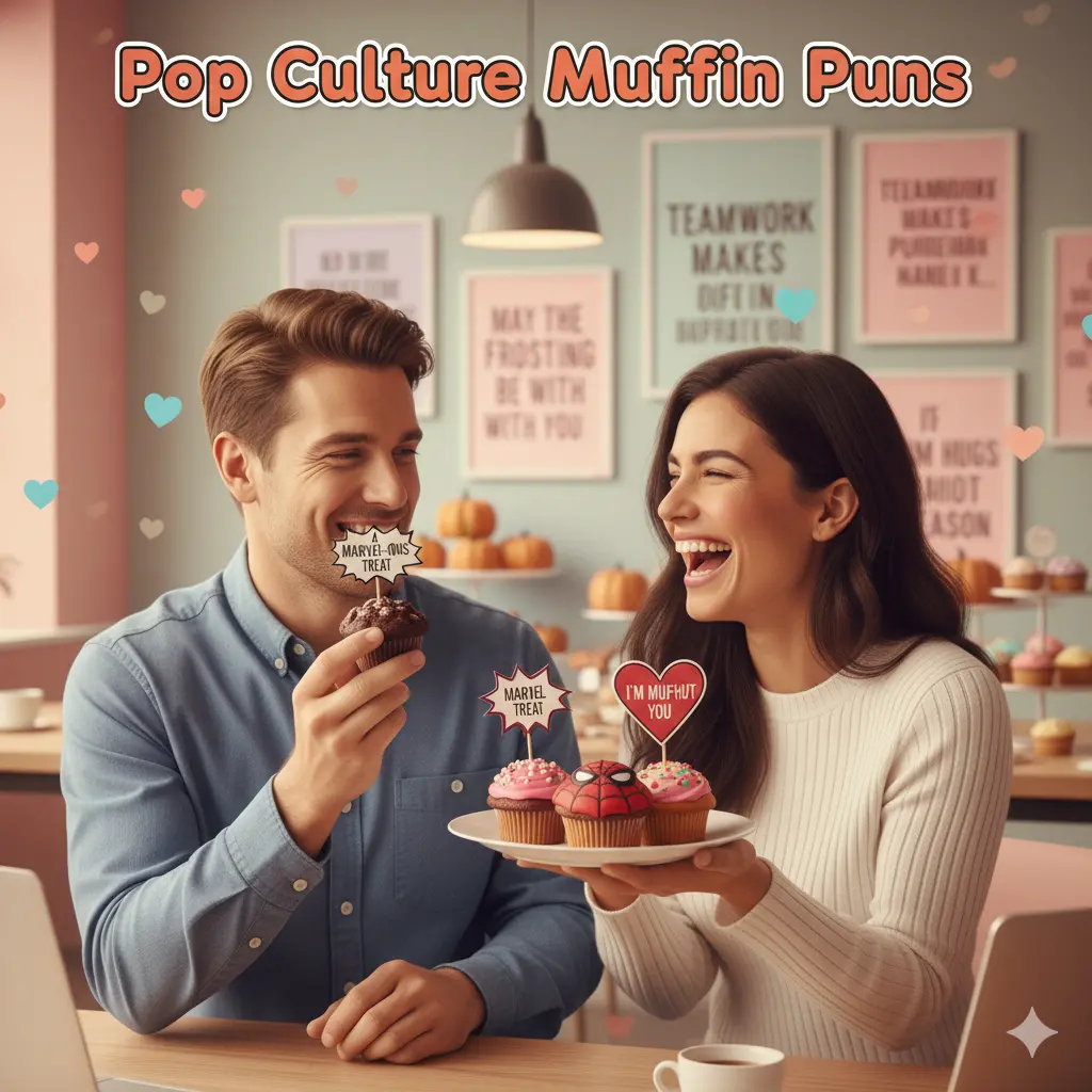 Pop Culture Muffin Puns