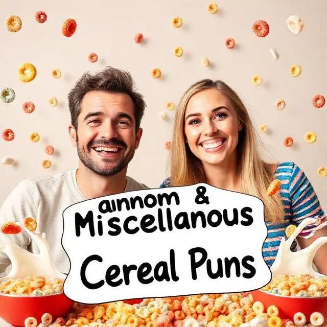 Random & Miscellaneous Cereal Puns