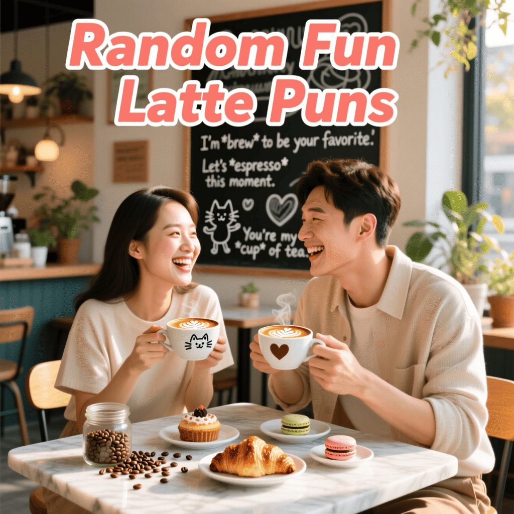 Random Fun Latte Puns